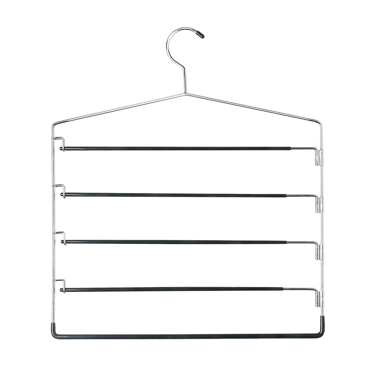 15 Packs: 2 ct. (30 total) Honey Can Do 5-Tier Swing Arm Pant Hangers